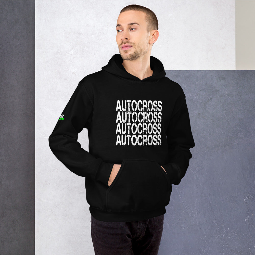 Autocross (white) - Hoodie (Unisex)