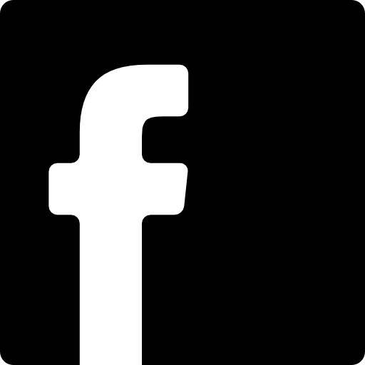 Facebook Logo Black and white