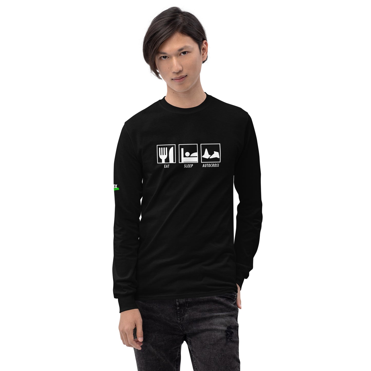 Eat Sleep Autocross (2) - Men’s Long Sleeve Shirt