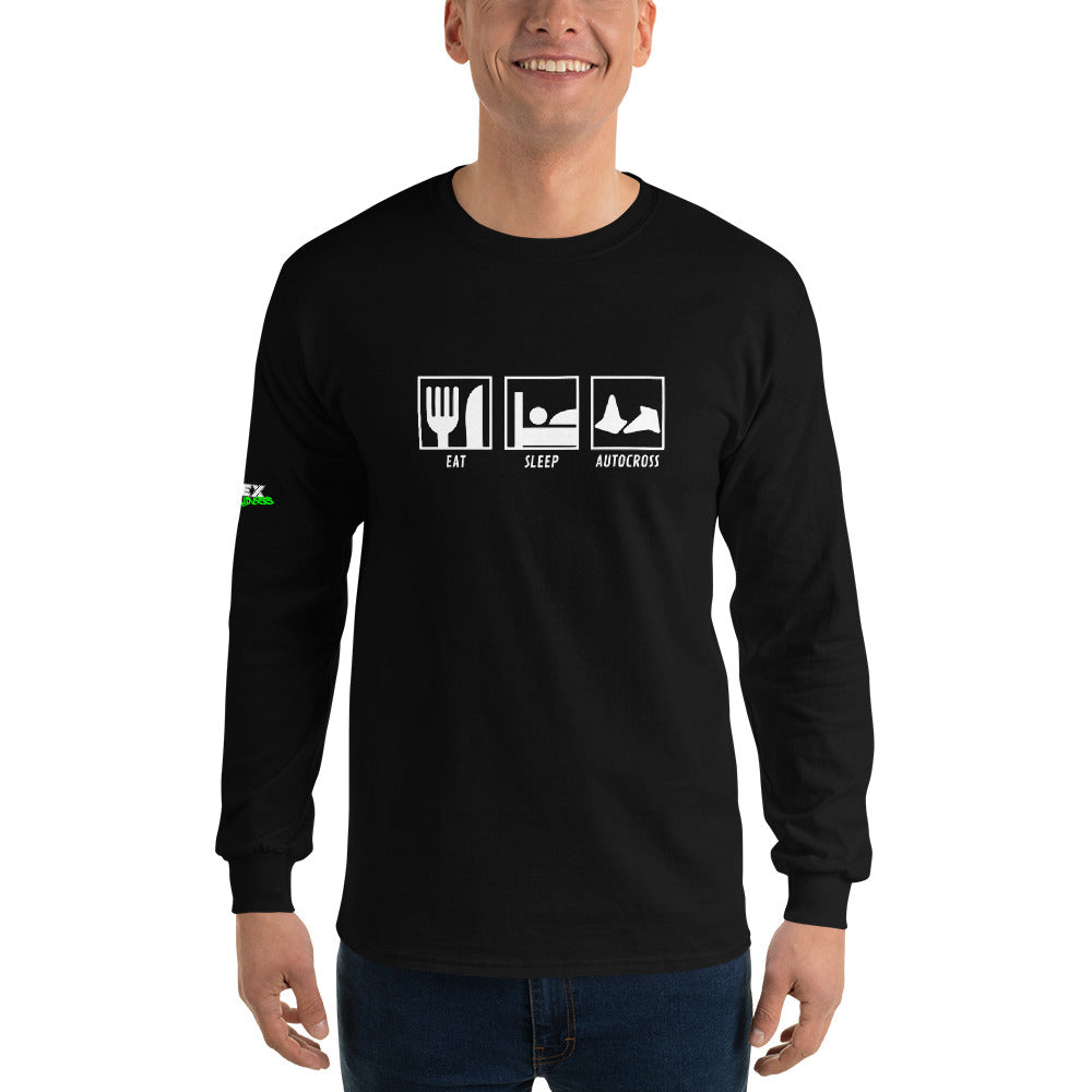 Eat Sleep Autocross (2) - Men’s Long Sleeve Shirt