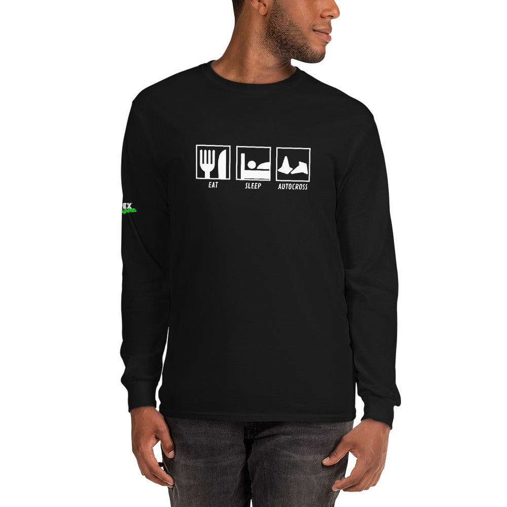 Eat Sleep Autocross (2) - Men’s Long Sleeve Shirt