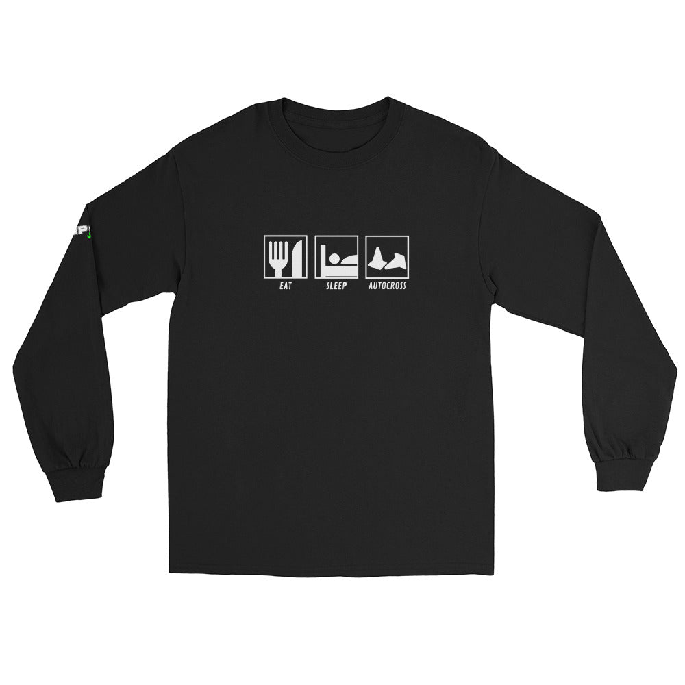 Eat Sleep Autocross (2) - Men’s Long Sleeve Shirt