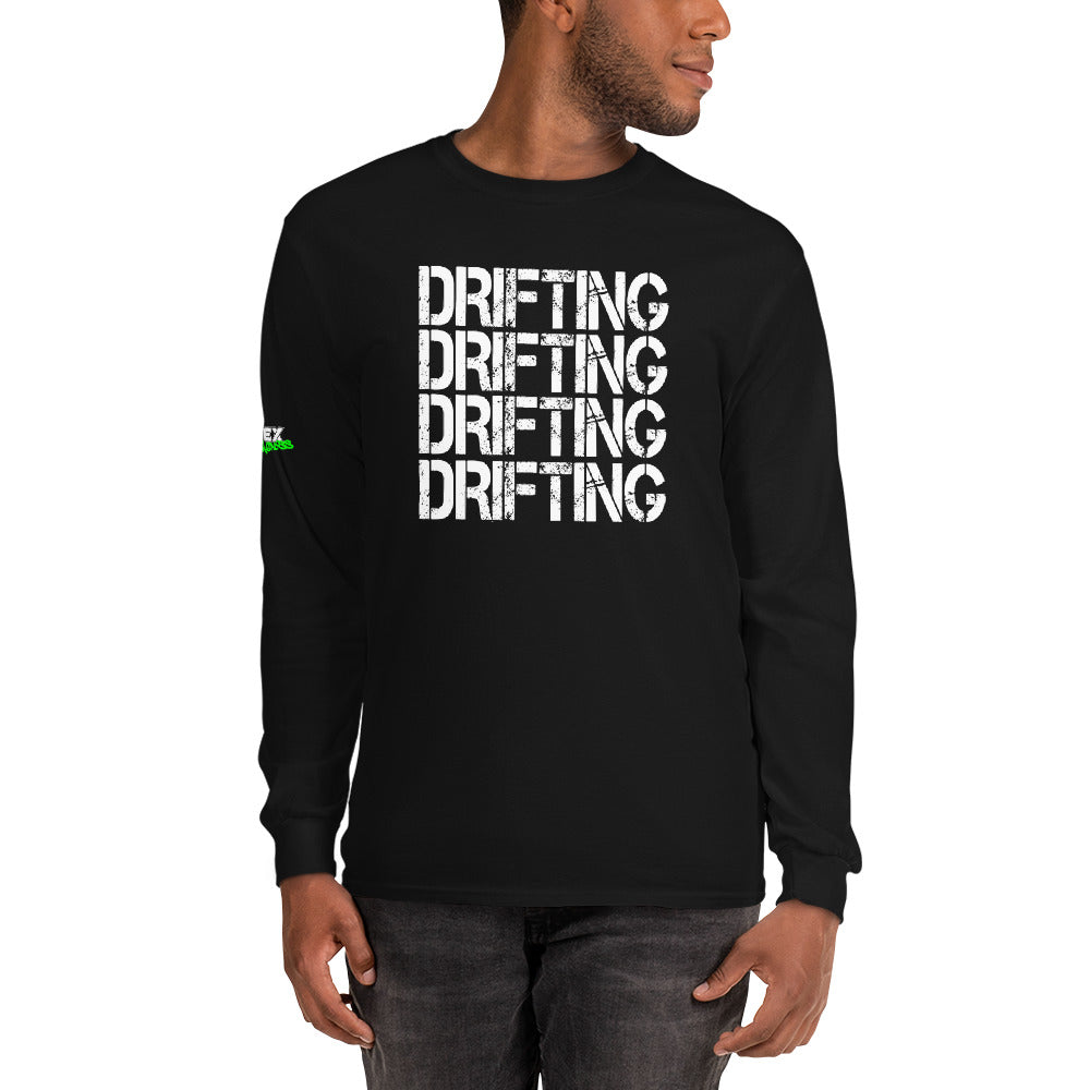 Drifting (white) - Men’s Long Sleeve Shirt