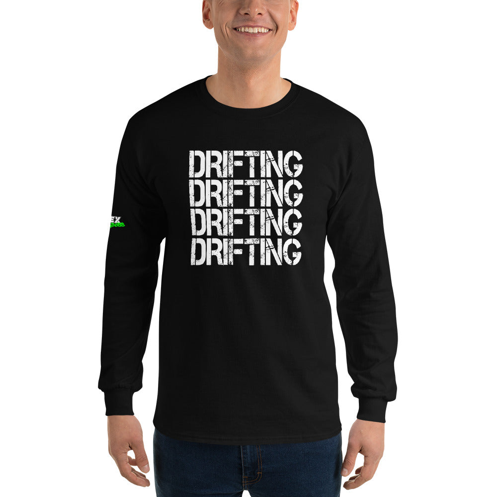 Drifting (white) - Men’s Long Sleeve Shirt