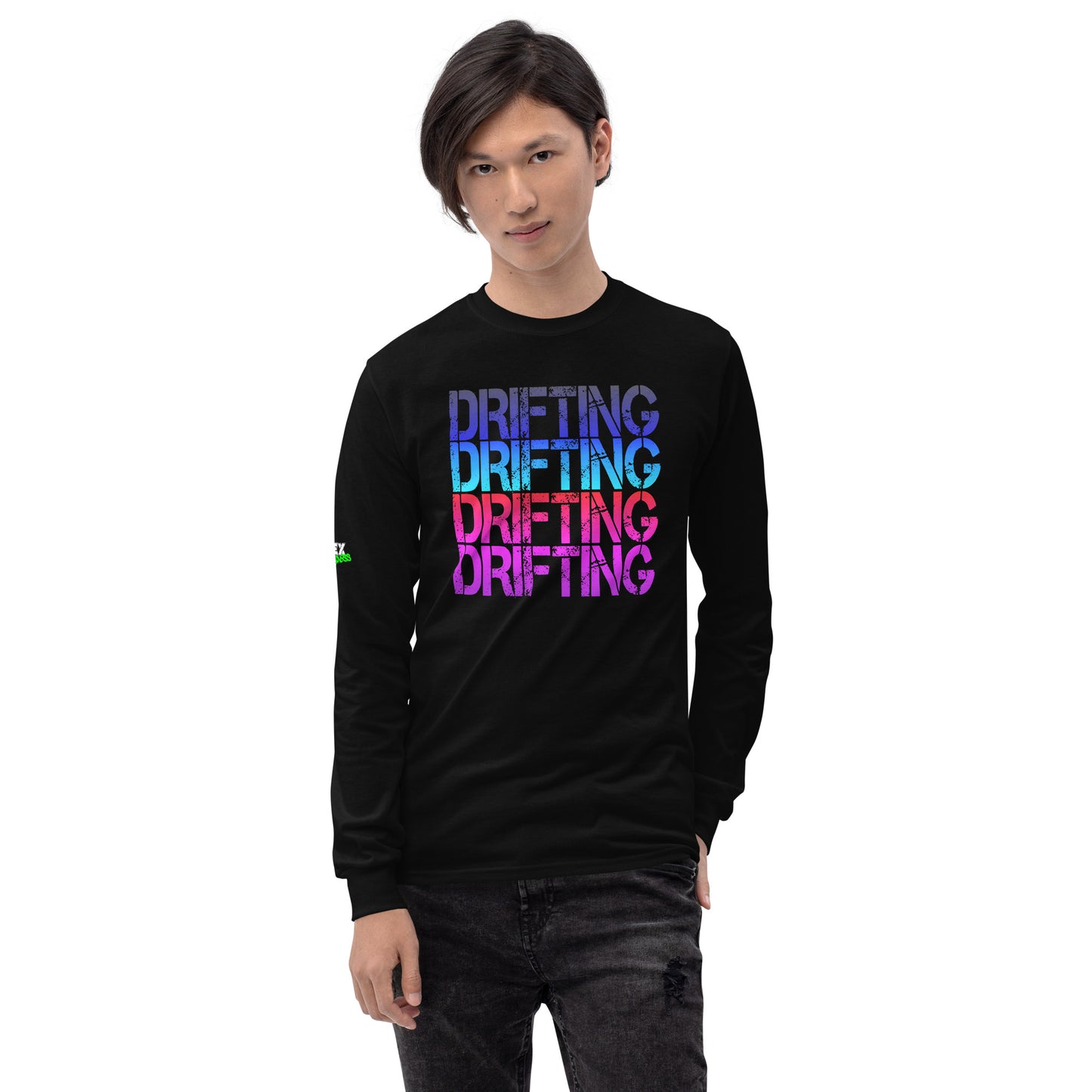 Drifting (color1) - Men’s Long Sleeve Shirt