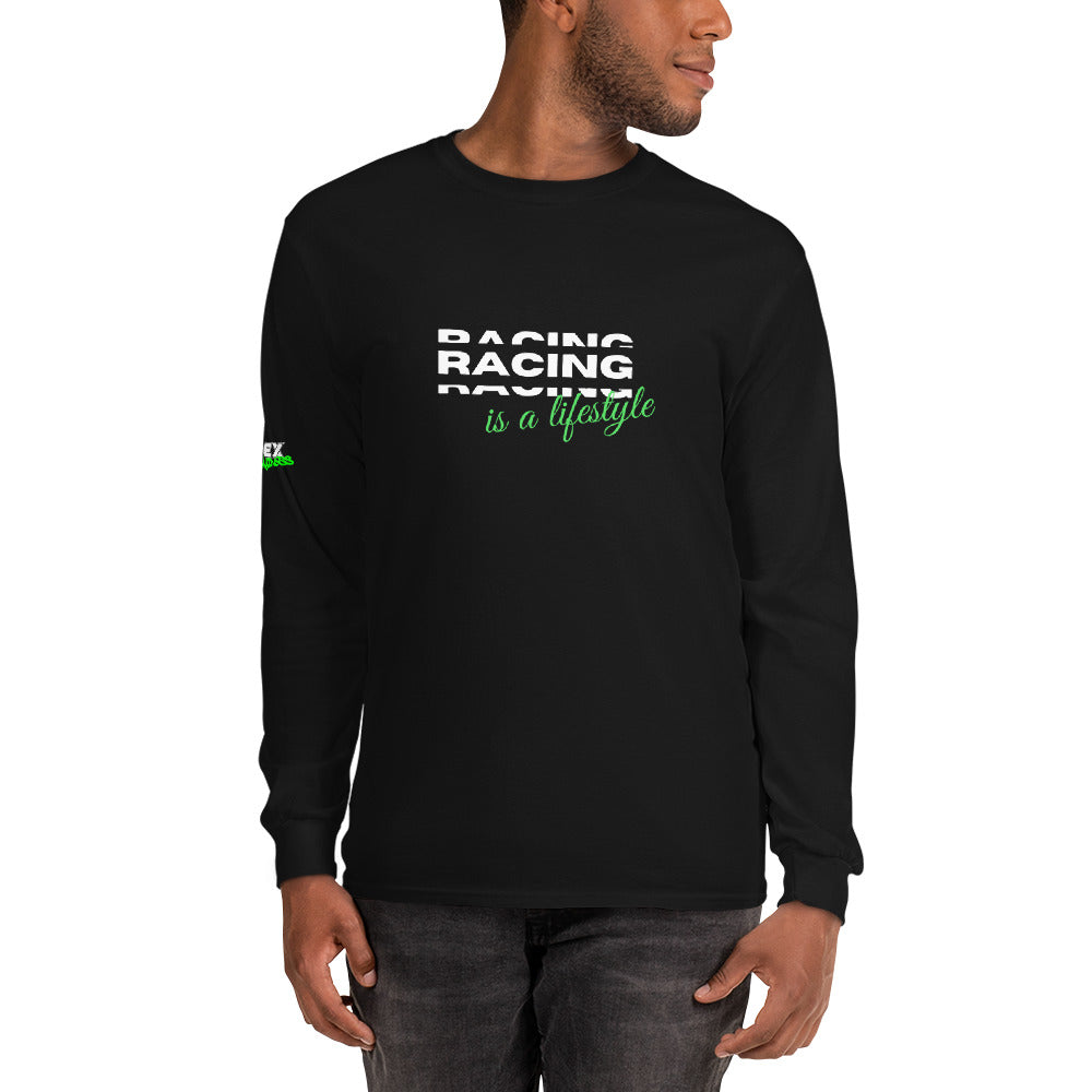 Racing is a lifestyle - Men’s Long Sleeve Shirt