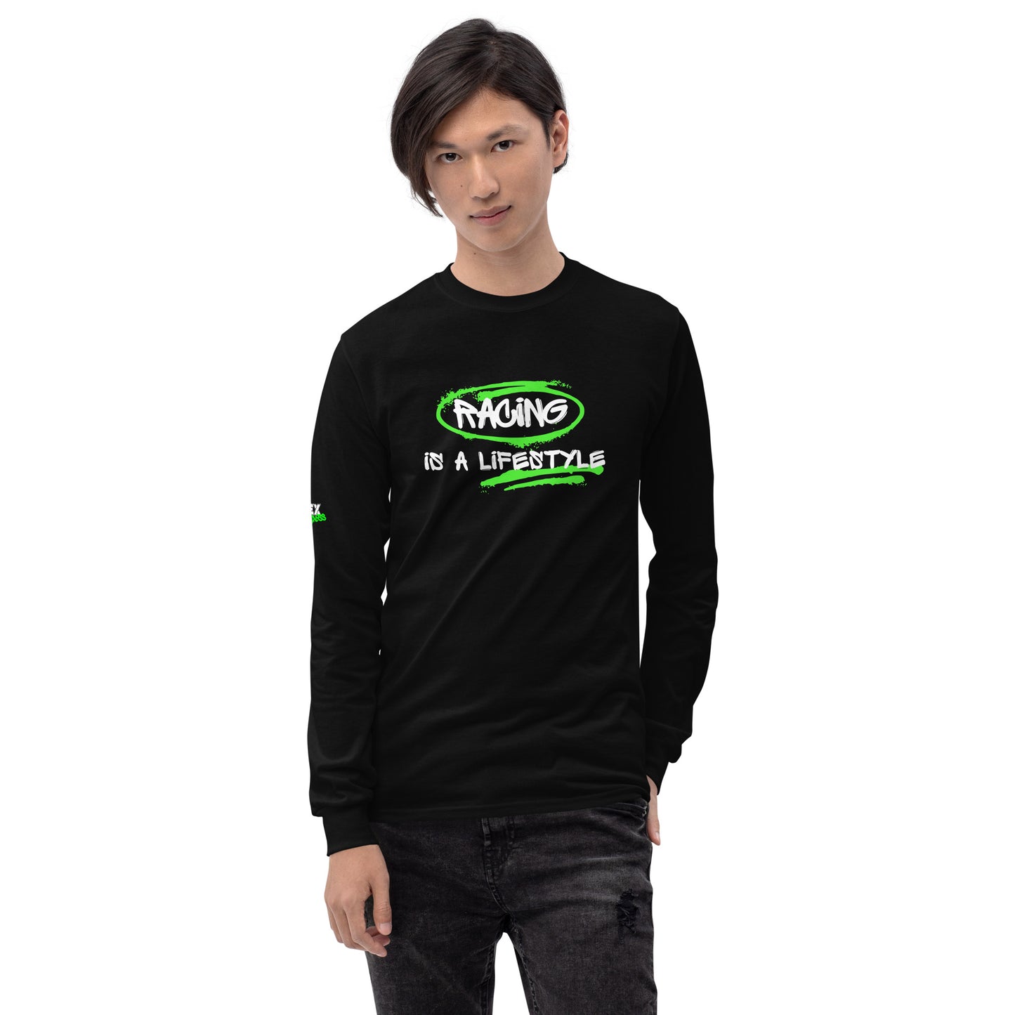 Racing is a lifestyle (1) - Men’s Long Sleeve Shirt