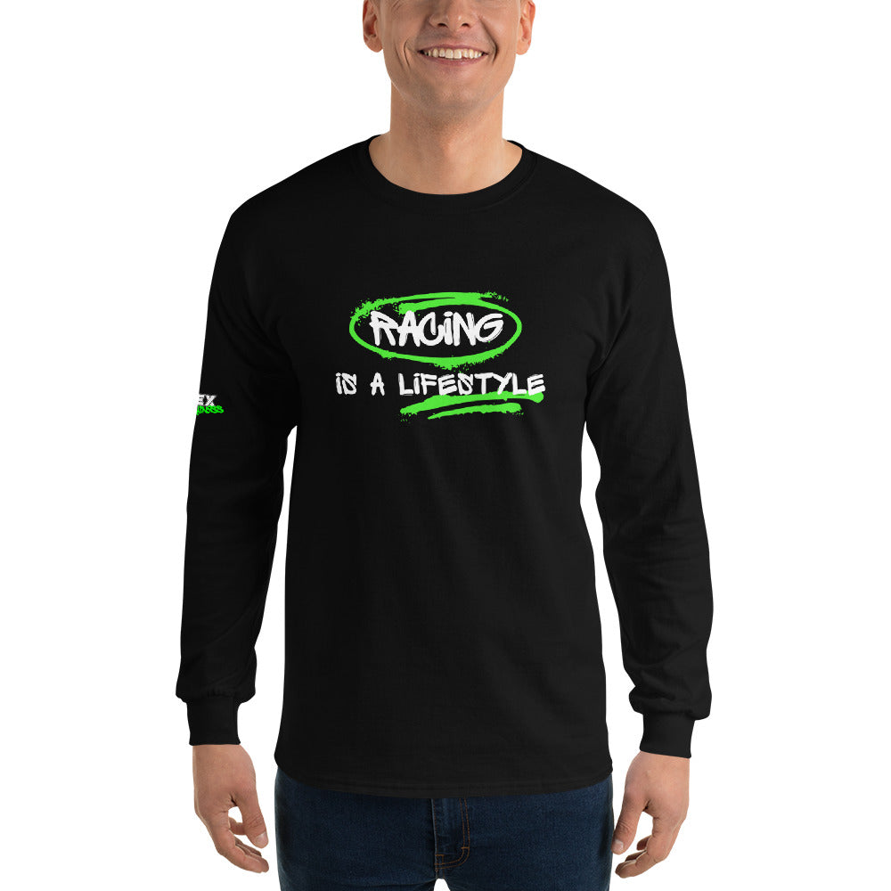 Racing is a lifestyle (1) - Men’s Long Sleeve Shirt