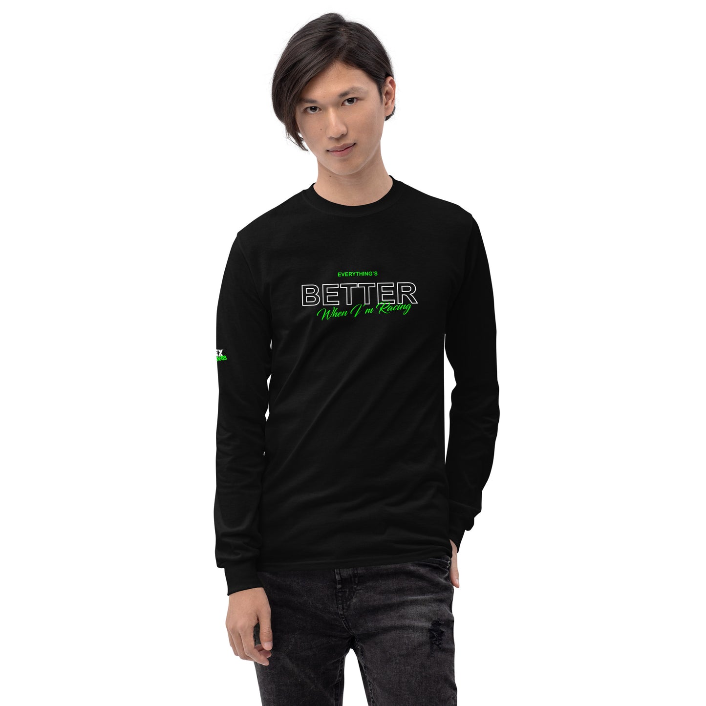 Everything's Better - Men’s Long Sleeve Shirt