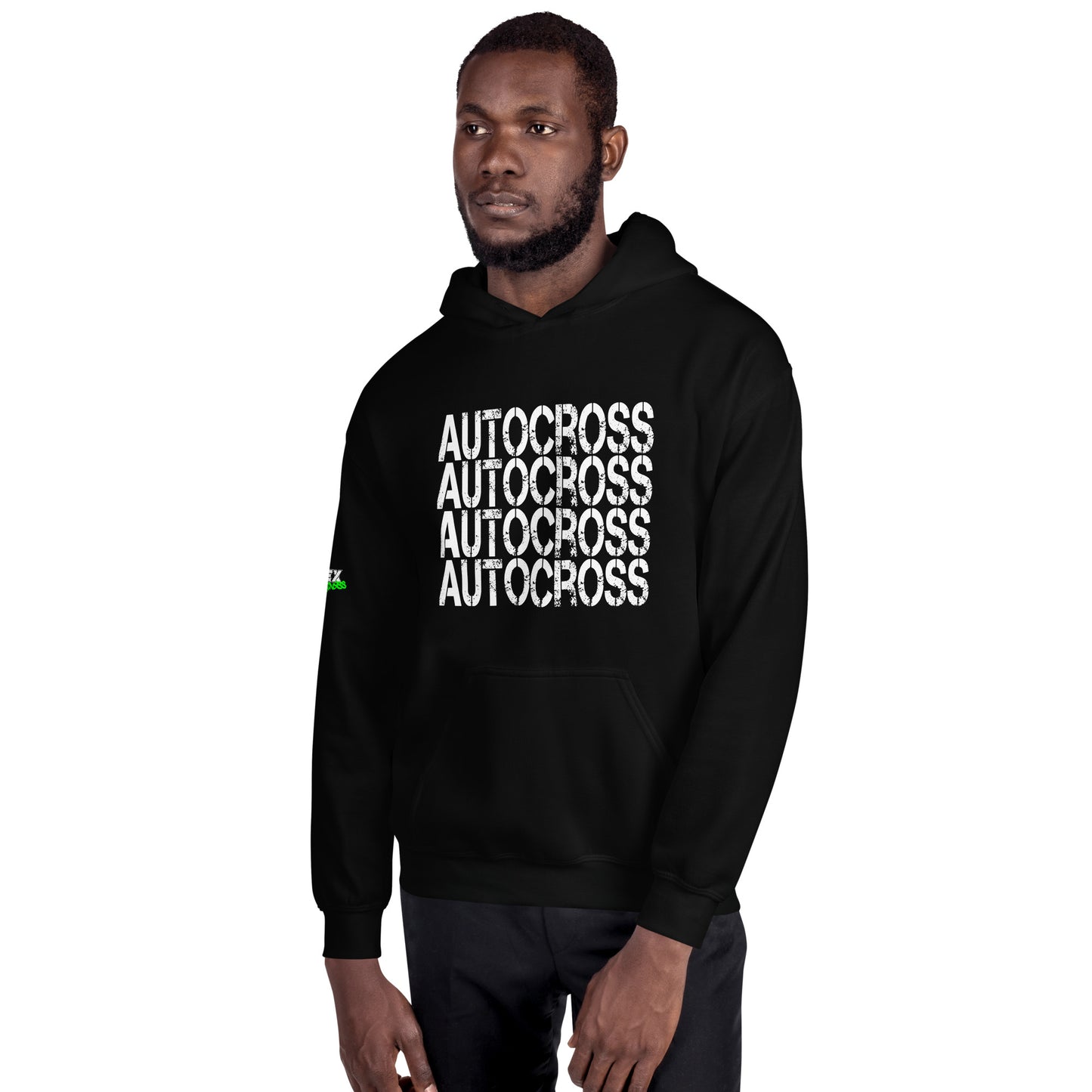 Autocross (white) - Hoodie (Unisex)