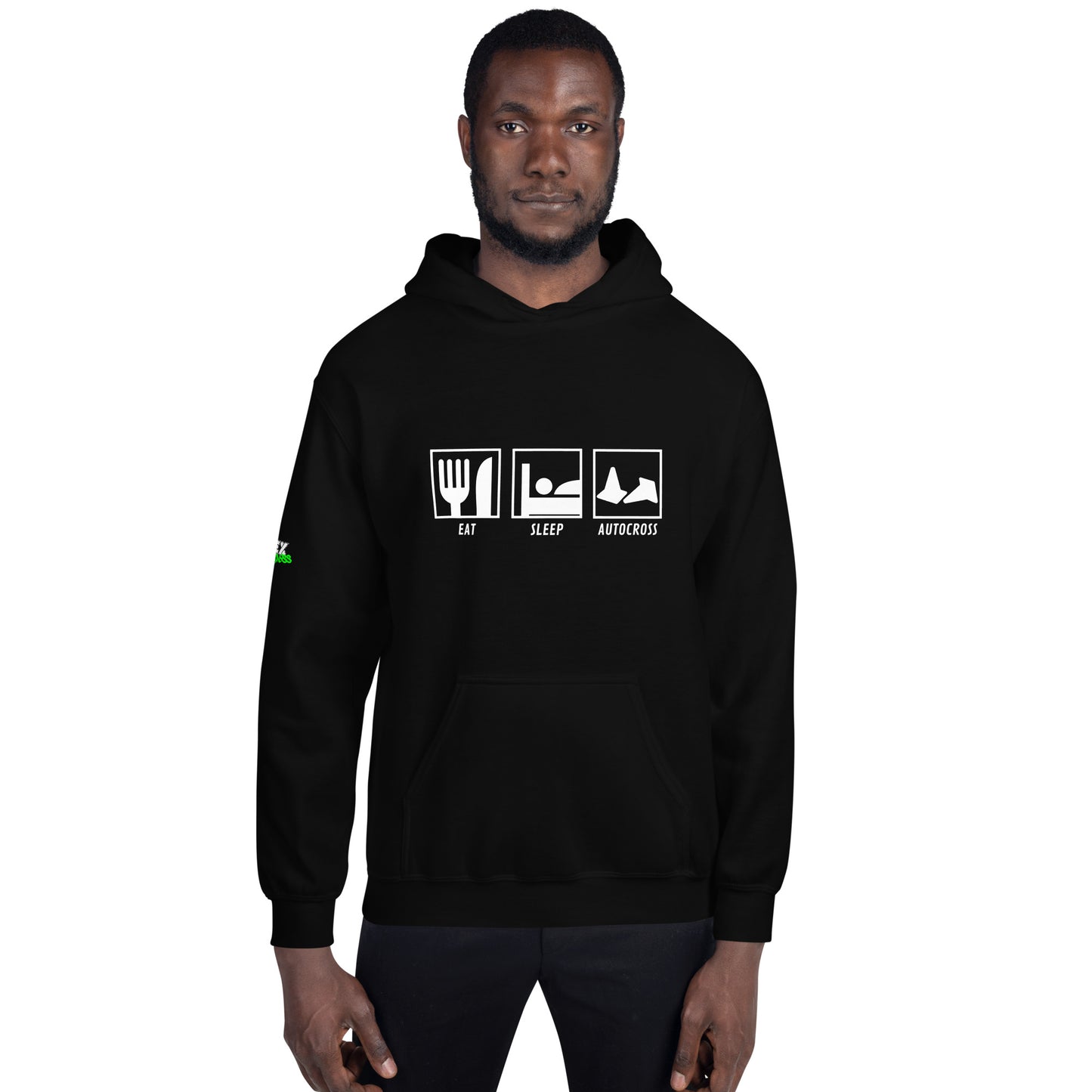 Eat Sleep Autocross (2) - Hoodie (Unisex)