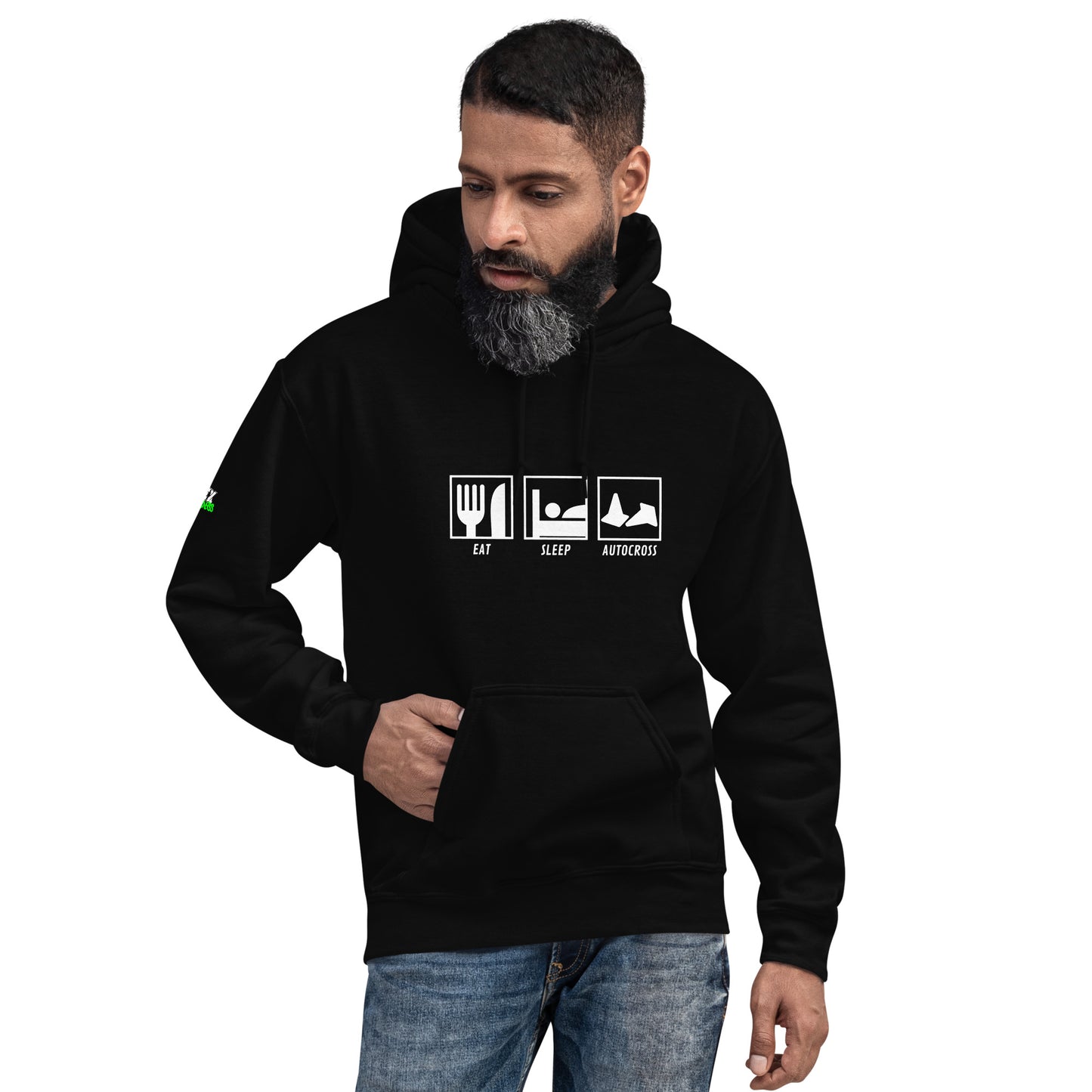 Eat Sleep Autocross (2) - Hoodie (Unisex)