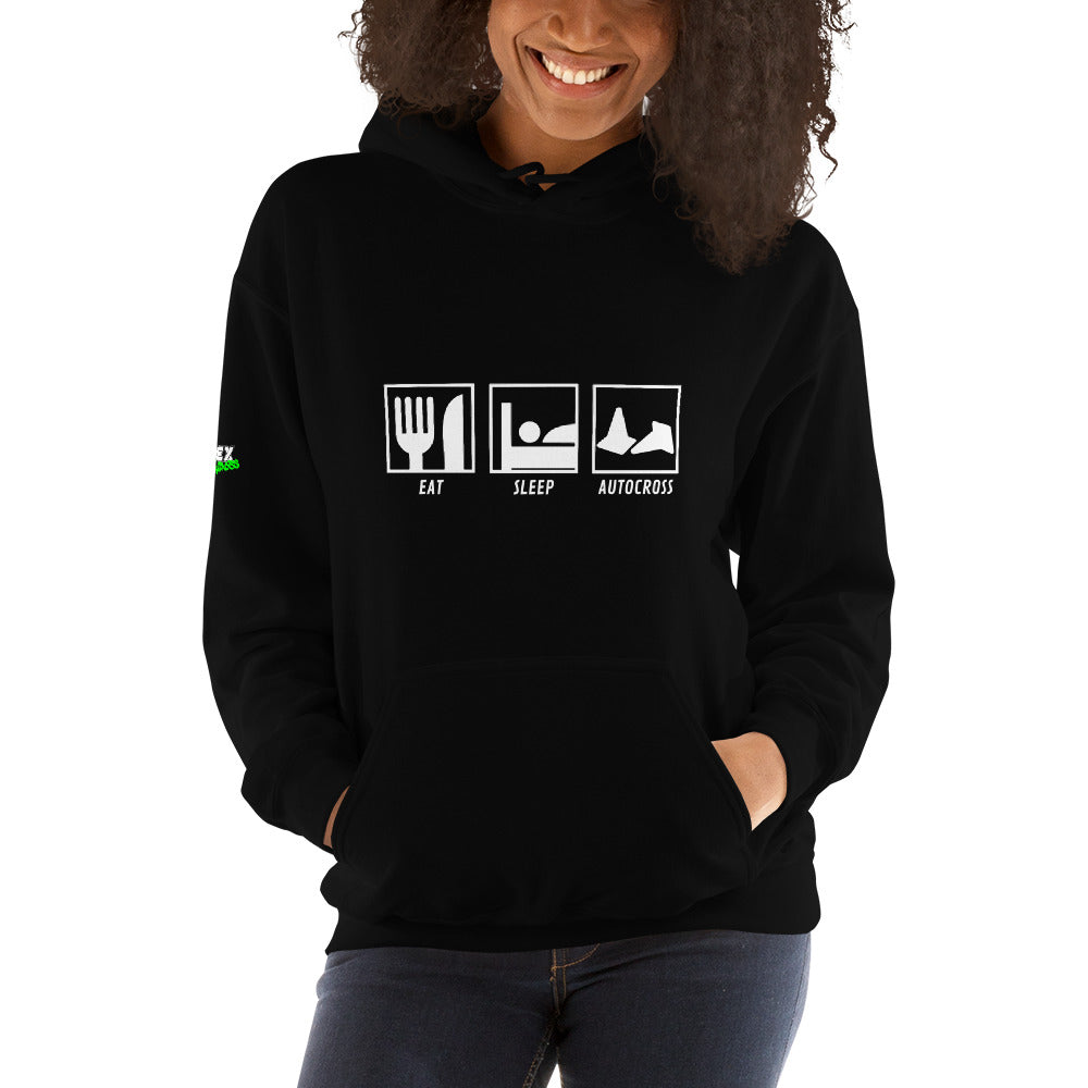 Eat Sleep Autocross (2) - Hoodie (Unisex)