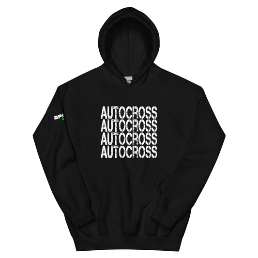 Autocross (white) - Hoodie (Unisex)