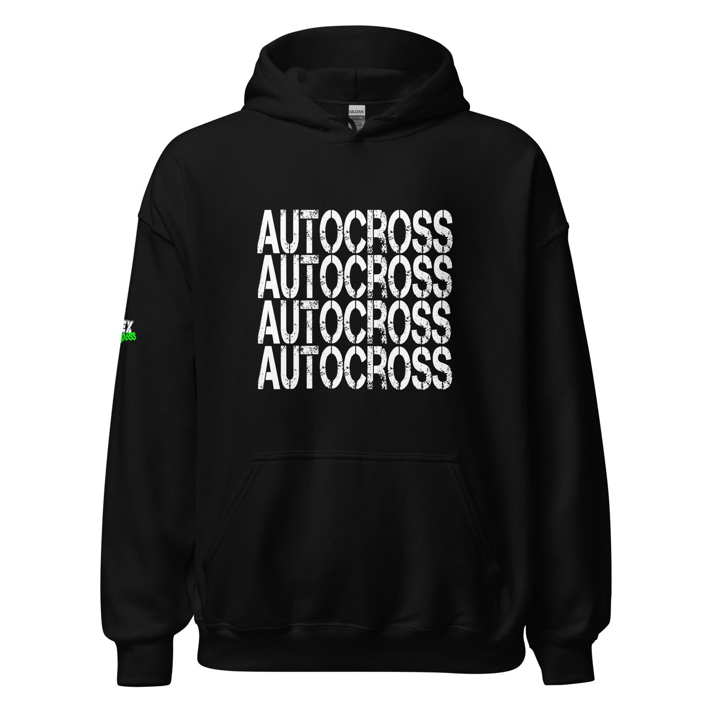 Autocross (white) - Hoodie (Unisex)