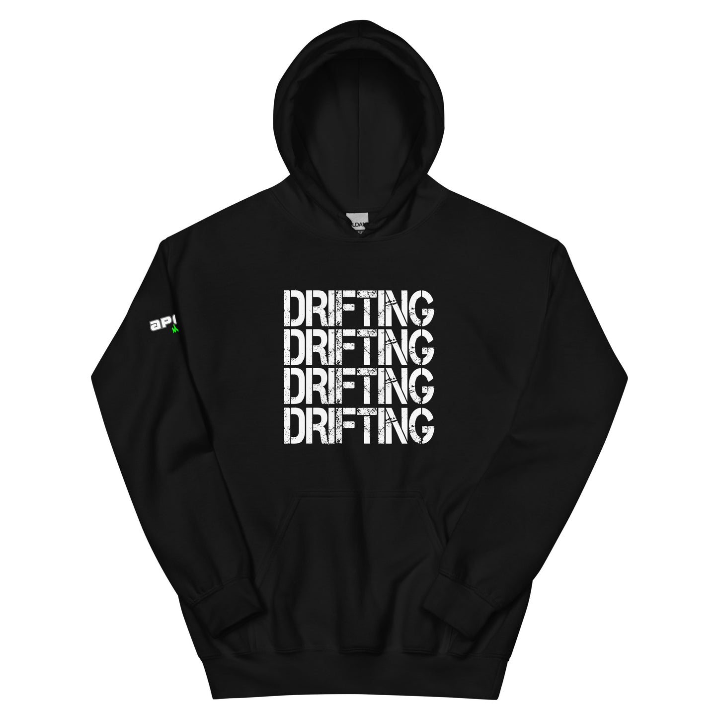 Drifting (white) - Hoodie (Unisex)