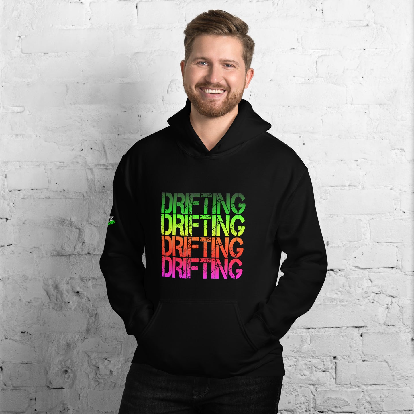 Drifting (color2) - Hoodie (Unisex)