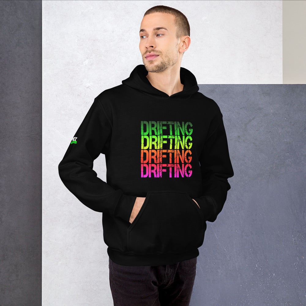 Drifting (color2) - Hoodie (Unisex)