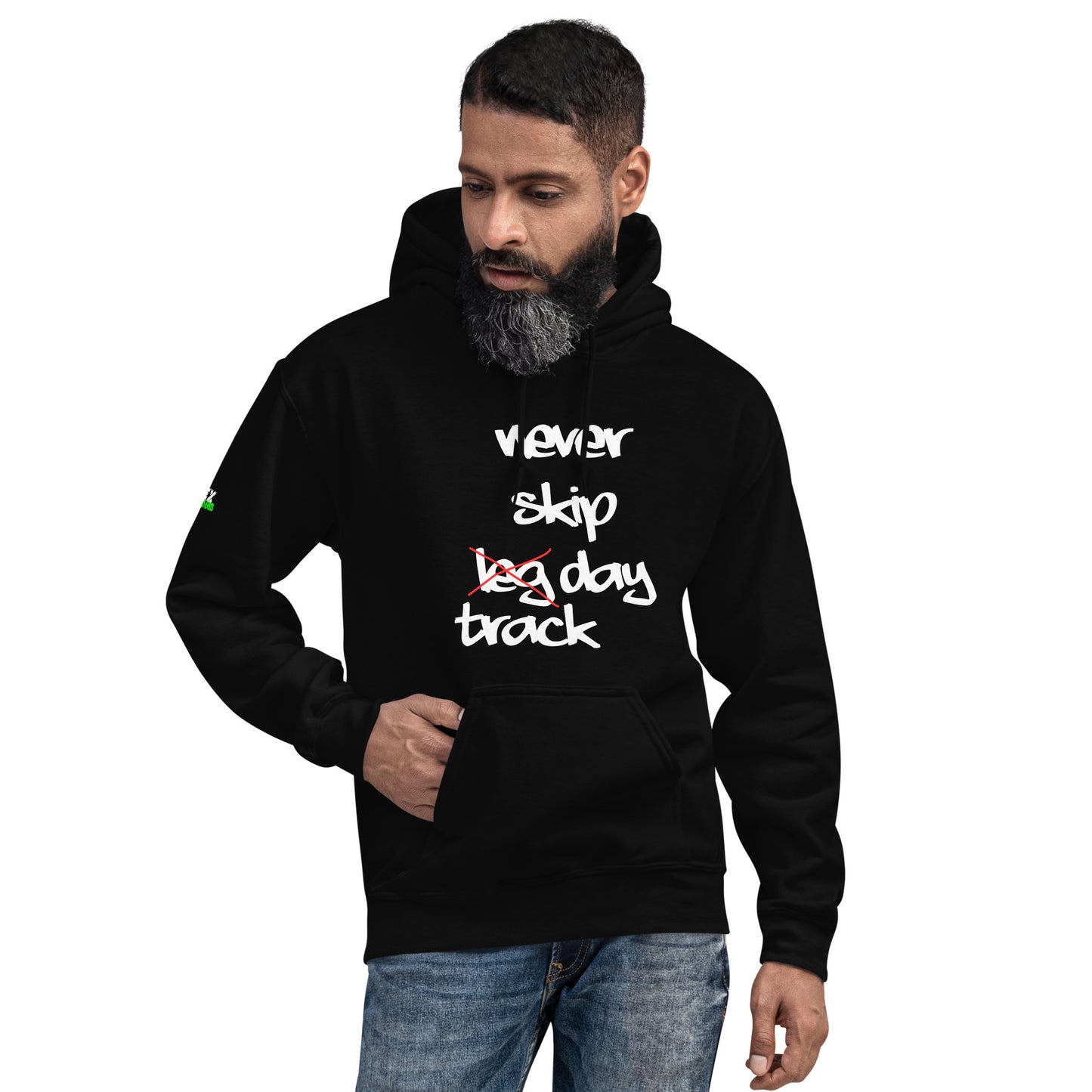 Never skip track day - Hoodie (Unisex)