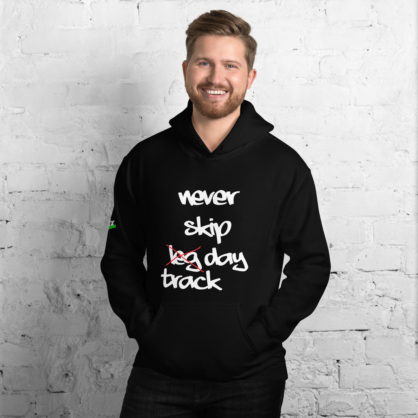 Never skip track day - Hoodie (Unisex)