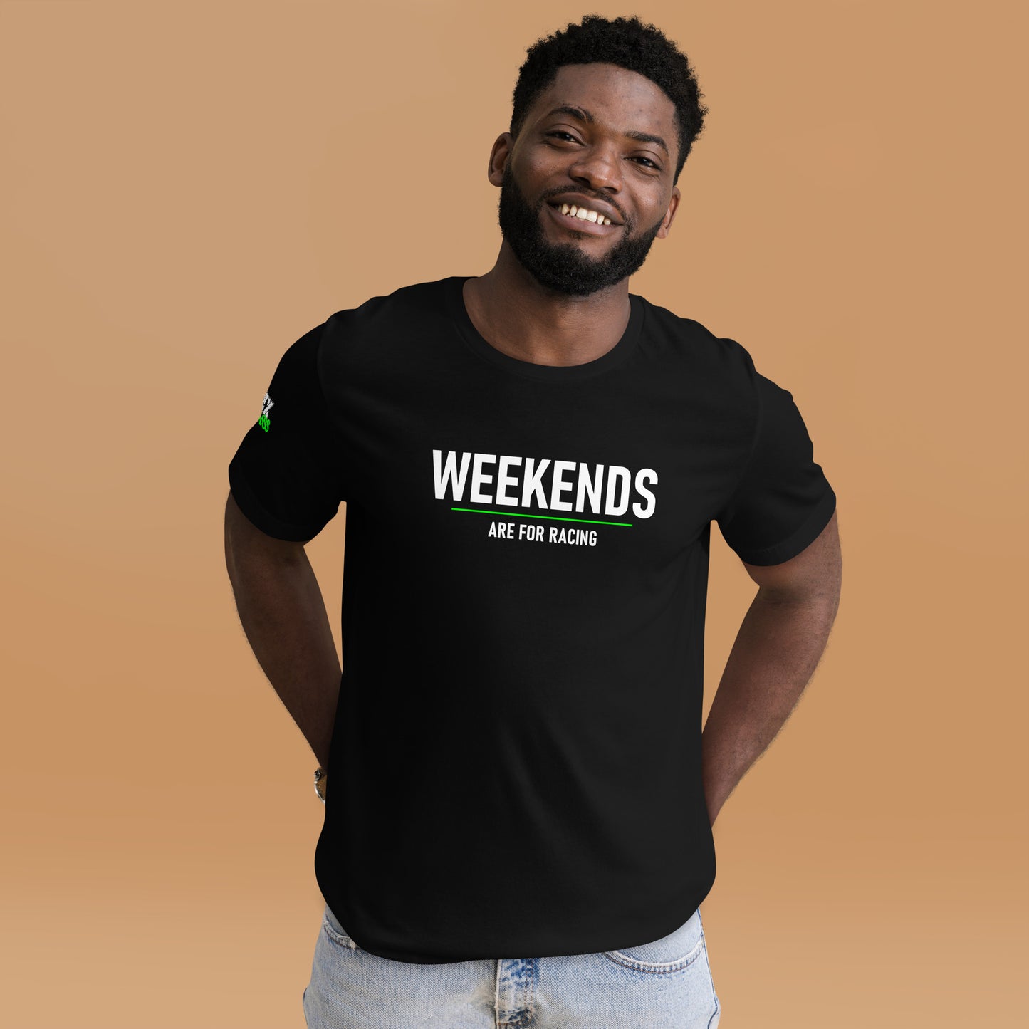 Weekends are for Racing - T-Shirt (Unisex)